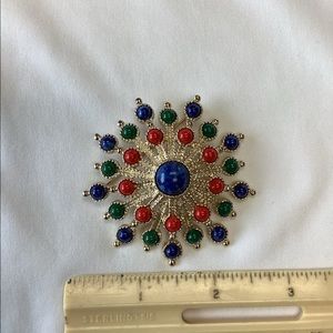 Colorful brooch